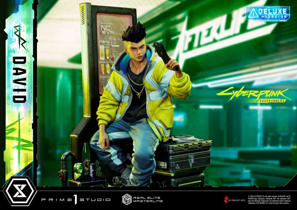 Cyberpunk: Edgerunners Real Elite Masterline David (Deluxe Ver.) 1/4 Scale Statue Gallery Image 55
