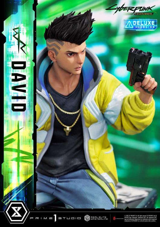 Cyberpunk: Edgerunners Real Elite Masterline David (Deluxe Ver.) 1/4 Scale Statue Gallery Image 52