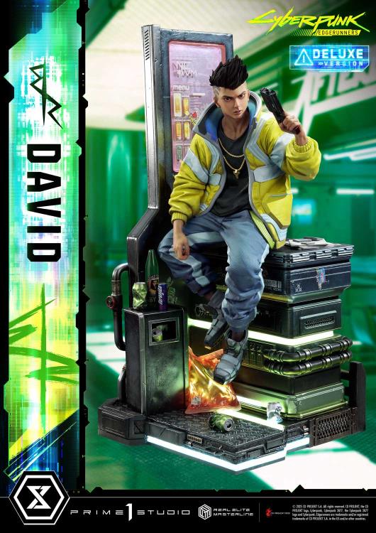 Cyberpunk: Edgerunners Real Elite Masterline David (Deluxe Ver.) 1/4 Scale Statue Gallery Image 50