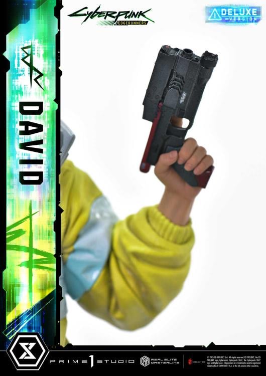 Cyberpunk: Edgerunners Real Elite Masterline David (Deluxe Ver.) 1/4 Scale Statue Gallery Image 23