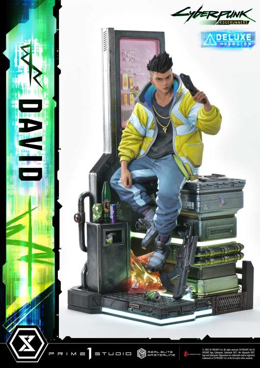Cyberpunk: Edgerunners Real Elite Masterline David (Deluxe Ver.) 1/4 Scale Statue Gallery Image 4