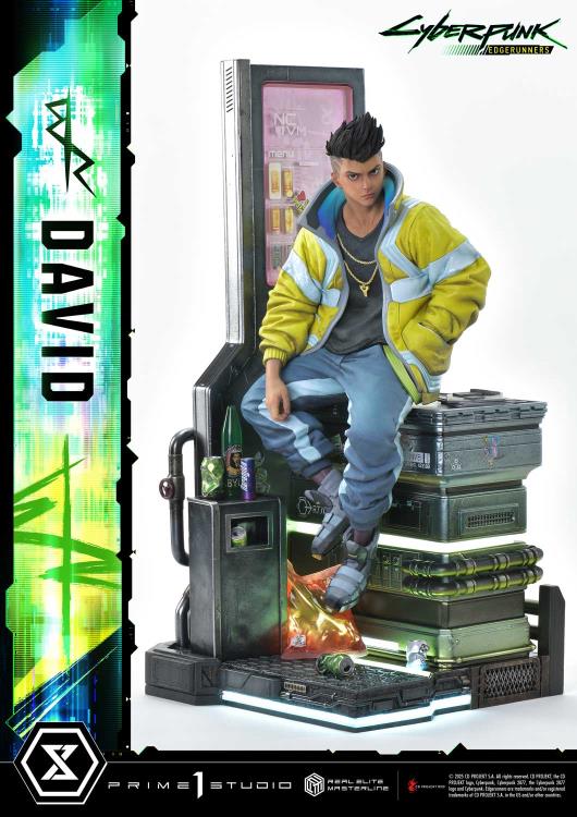 Cyberpunk: Edgerunners Real Elite Masterline David (Deluxe Ver.) 1/4 Scale Statue Gallery Image 7