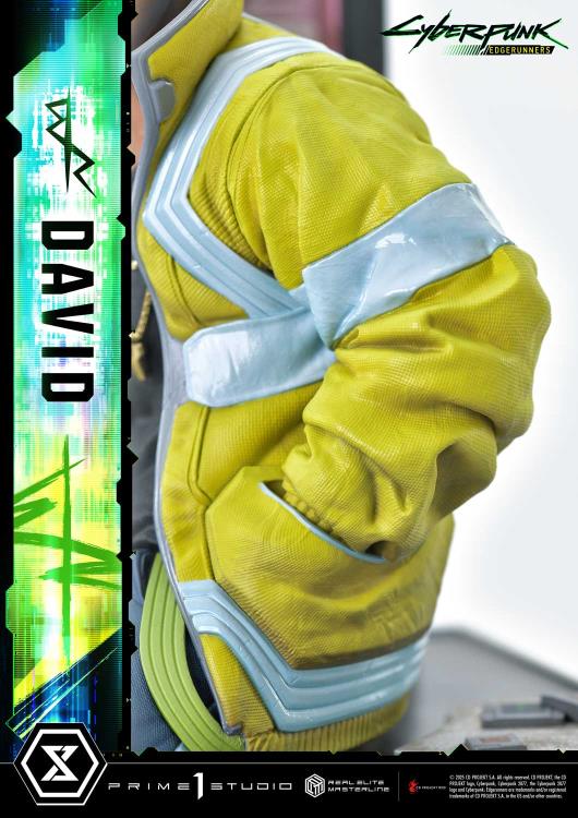 Cyberpunk: Edgerunners Real Elite Masterline David (Deluxe Ver.) 1/4 Scale Statue Gallery Image 37