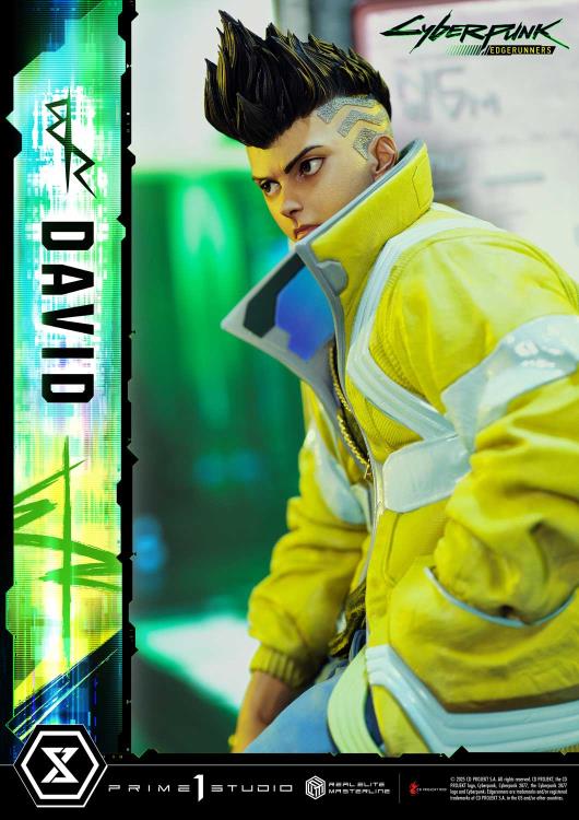 Cyberpunk: Edgerunners Real Elite Masterline David (Deluxe Ver.) 1/4 Scale Statue Gallery Image 59