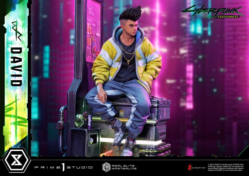 Cyberpunk: Edgerunners Real Elite Masterline David (Deluxe Ver.) 1/4 Scale Statue Gallery Image 73