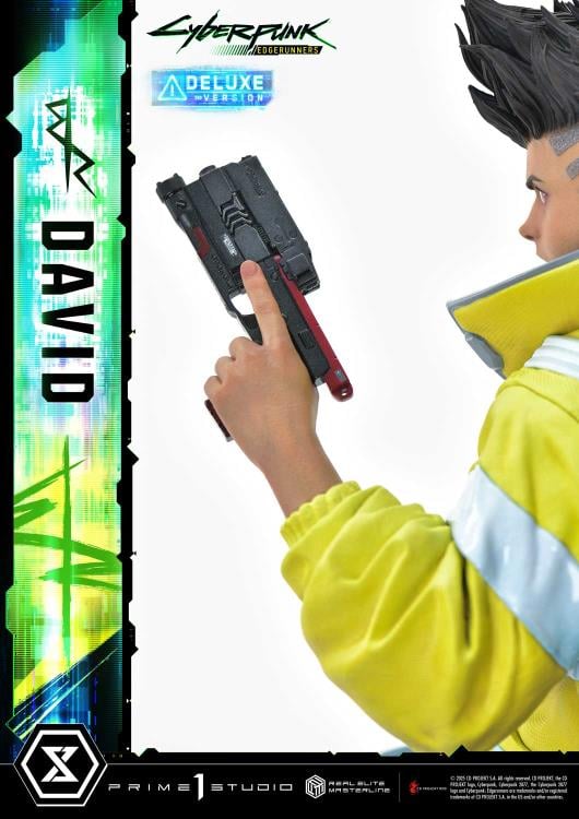 Cyberpunk: Edgerunners Real Elite Masterline David (Deluxe Ver.) 1/4 Scale Statue Gallery Image 14