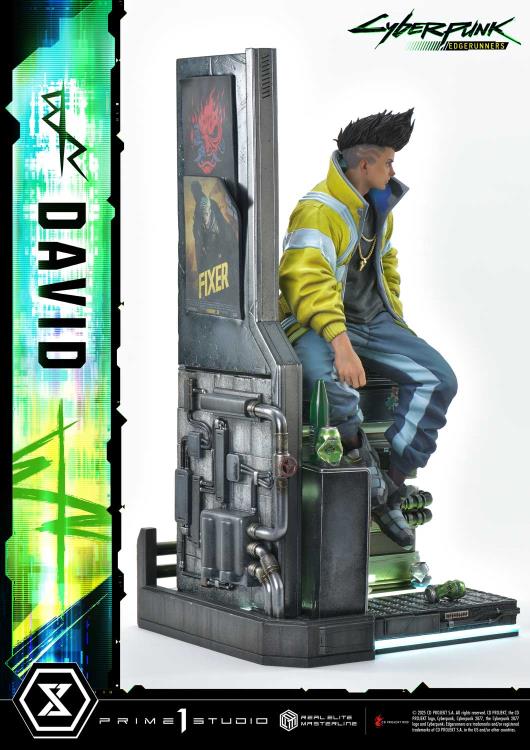 Cyberpunk: Edgerunners Real Elite Masterline David (Deluxe Ver.) 1/4 Scale Statue Gallery Image 9