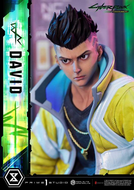 Cyberpunk: Edgerunners Real Elite Masterline David (Deluxe Ver.) 1/4 Scale Statue Gallery Image 60