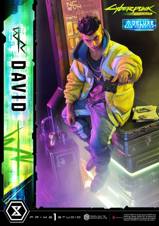 Cyberpunk: Edgerunners Real Elite Masterline David (Deluxe Ver.) 1/4 Scale Statue Gallery Image 67
