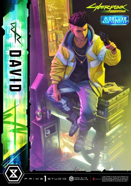 Cyberpunk: Edgerunners Real Elite Masterline David (Deluxe Ver.) 1/4 Scale Statue Gallery Image 68