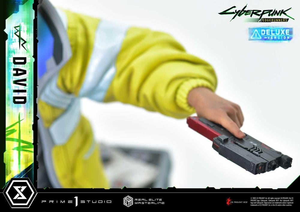 Cyberpunk: Edgerunners Real Elite Masterline David (Deluxe Ver.) 1/4 Scale Statue Gallery Image 34