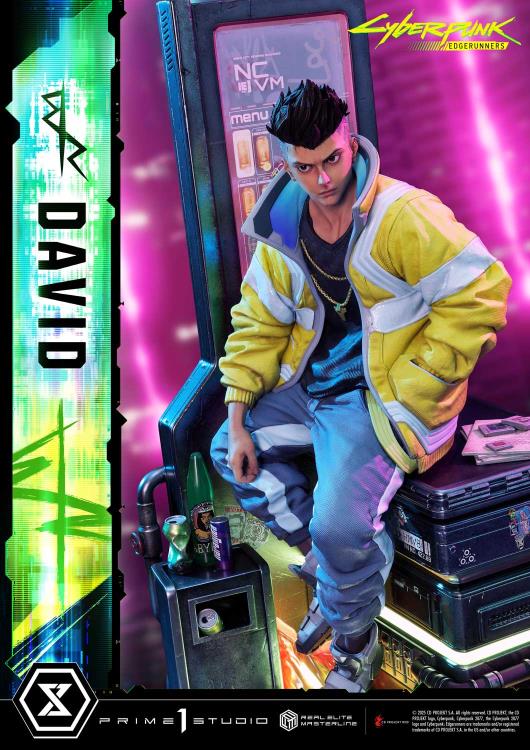 Cyberpunk: Edgerunners Real Elite Masterline David (Deluxe Ver.) 1/4 Scale Statue Gallery Image 65