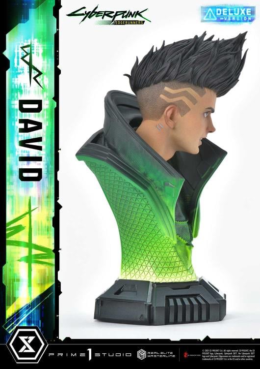 Cyberpunk: Edgerunners Real Elite Masterline David (Deluxe Ver.) 1/4 Scale Statue Gallery Image 43