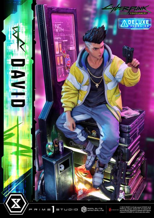 Cyberpunk: Edgerunners Real Elite Masterline David (Deluxe Ver.) 1/4 Scale Statue Gallery Image 66