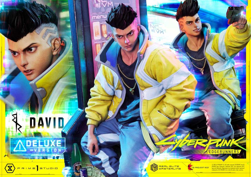 Cyberpunk: Edgerunners Real Elite Masterline David (Deluxe Ver.) 1/4 Scale Statue Gallery Image 83