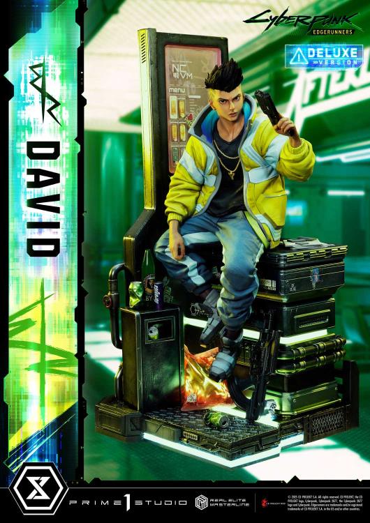 Cyberpunk: Edgerunners Real Elite Masterline David (Deluxe Ver.) 1/4 Scale Statue Gallery Image 46