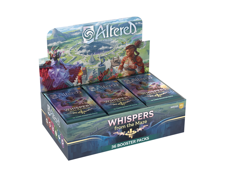 Altered: Whispers from the Maze Box of 36 Booster Packs Gallery Image 1