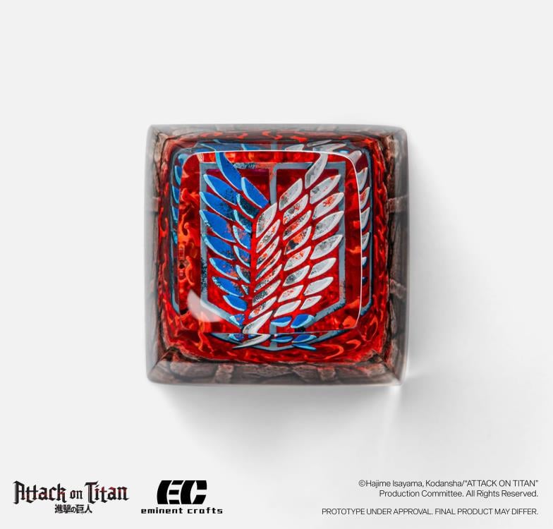 Attack on Titan Scout Regiment Logo Artisan Resin Keycap Gallery Image 3