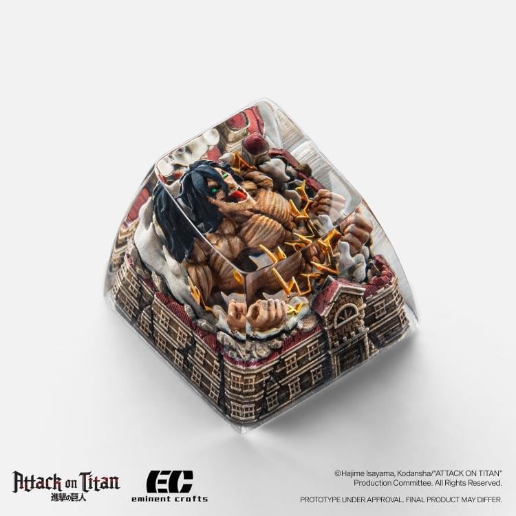 Attack on Titan Attack Titan Artisan Resin Keycap Gallery Image 4