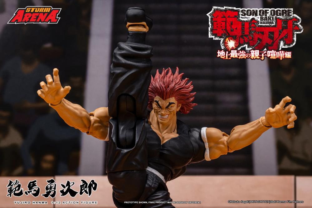 Baki Hanma: Son of Ogre Storm Arena Yujiro Hanma 1/12 Scale Action Figure Gallery Image 8