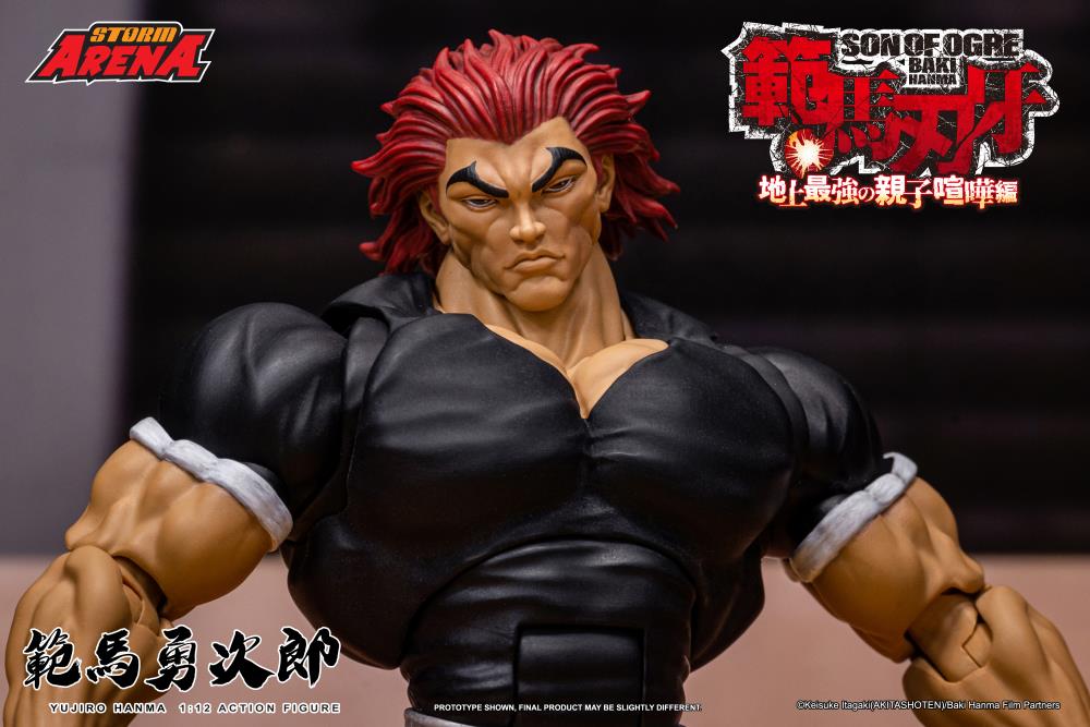 Baki Hanma: Son of Ogre Storm Arena Yujiro Hanma 1/12 Scale Action Figure Gallery Image 17