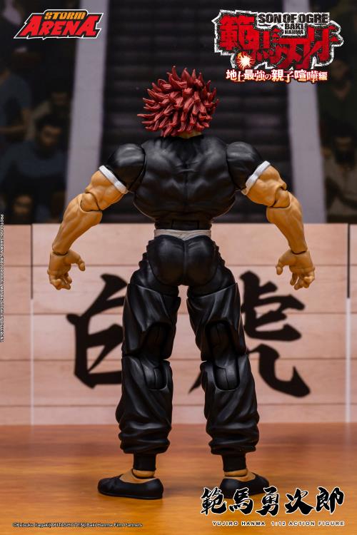 Baki Hanma: Son of Ogre Storm Arena Yujiro Hanma 1/12 Scale Action Figure Gallery Image 14