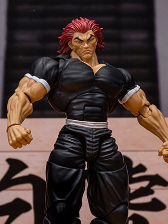 Baki Hanma: Son of Ogre Storm Arena Yujiro Hanma 1/12 Scale Action Figure Gallery Image 2