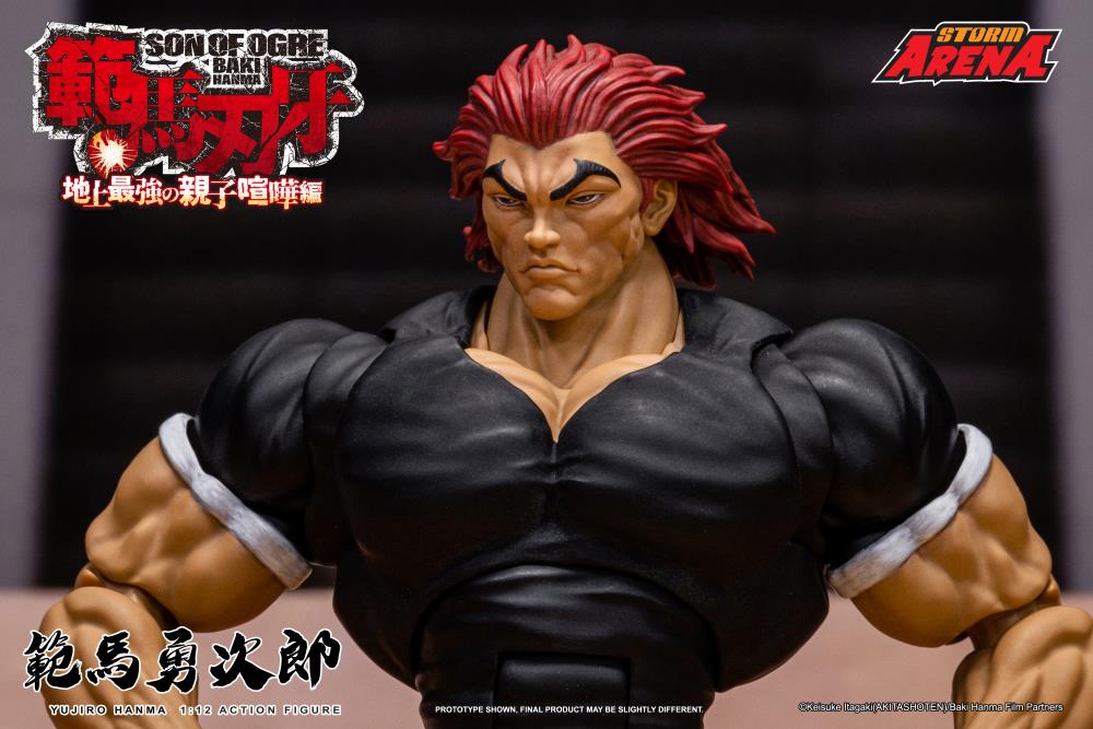 Baki Hanma: Son of Ogre Storm Arena Yujiro Hanma 1/12 Scale Action Figure Gallery Image 16