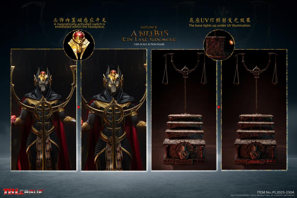 ラピスラズリ アヌビス Anubis The Last Judgement (Golden Ver.) 1/6 Scale Figure