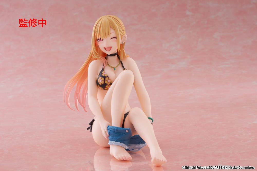 My Dress-Up Darling Desktop Cute Marin Kitagawa (Measured Swimsuit