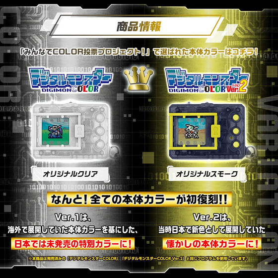 Digimon (Original Clear) Digital Monster Color Device
