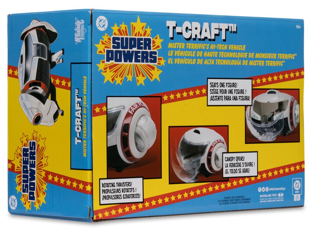 Superman (2025) DC Super Powers T-Craft Vehicle Gallery Image 9
