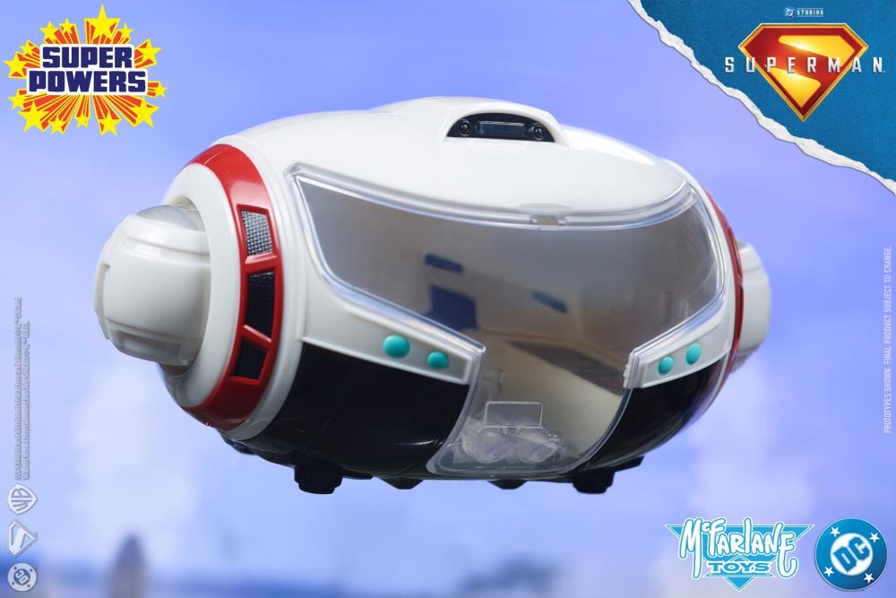 Superman (2025) DC Super Powers T-Craft Vehicle Gallery Image 10