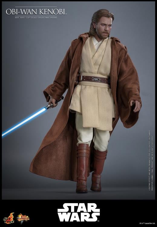 Star Wars: Attack of the Clones MMS808 Obi-Wan Kenobi 1/6th Scale Collectible Figure Gallery Image 4