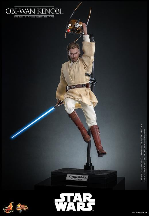 Star Wars: Attack of the Clones MMS808 Obi-Wan Kenobi 1/6th Scale Collectible Figure Gallery Image 11