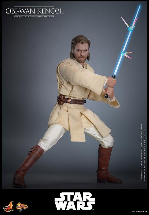 Star Wars: Attack of the Clones MMS808 Obi-Wan Kenobi 1/6th Scale Collectible Figure Gallery Image 7