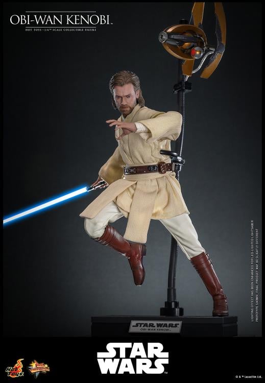 Star Wars: Attack of the Clones MMS808 Obi-Wan Kenobi 1/6th Scale Collectible Figure Gallery Image 8