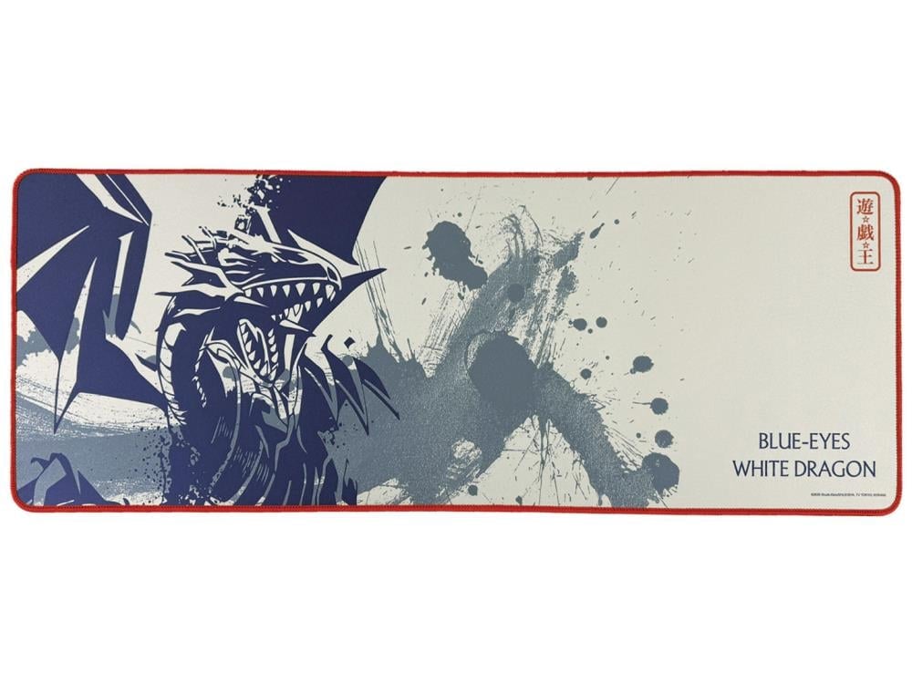 Yu-Gi-Oh! Blue-Eyes White Dragon XL Desk Pad and Coaster Set Gallery Image 3