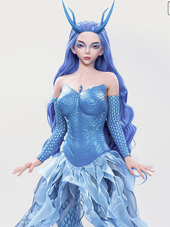 Dragons Rise The Queen Arrives Series Vol. 1 East Sea Female Dragon King Ao Guang Limited Edition 1/2 Scale Figure Gallery Image 2