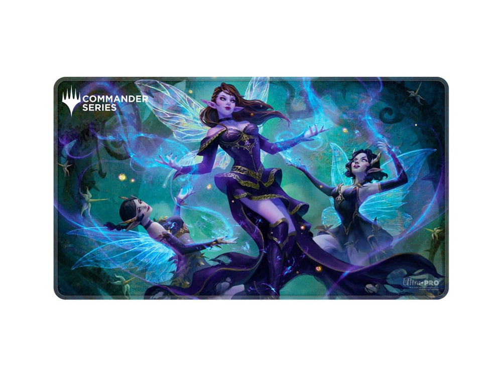 Magic: The Gathering: Commander Series Alela, Cunning Conqueror Stitched Edge Playmat Gallery Image 1