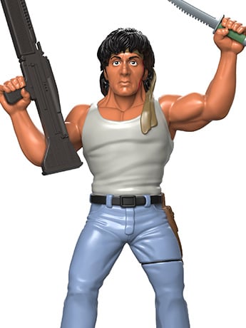 Rambo Big Rubber Guys John Rambo Figure