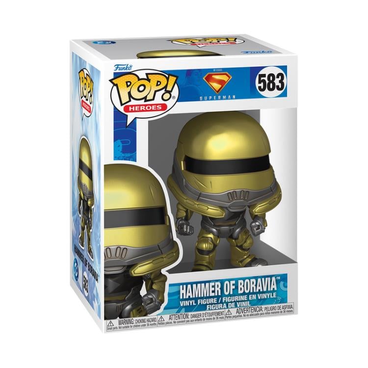 Superman (2025) Pop! Heroes #583 Hammer of Boravia Gallery Image 3