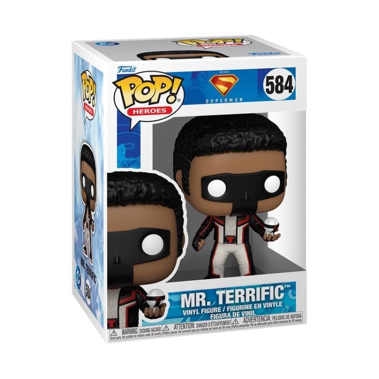 Superman (2025) Pop! Heroes #584 Mr. Terrific Gallery Image 3