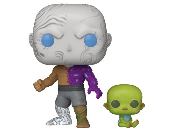 Superman (2025) Pop! Heroes #586 Metamorpho with Baby Joey Gallery Image 1