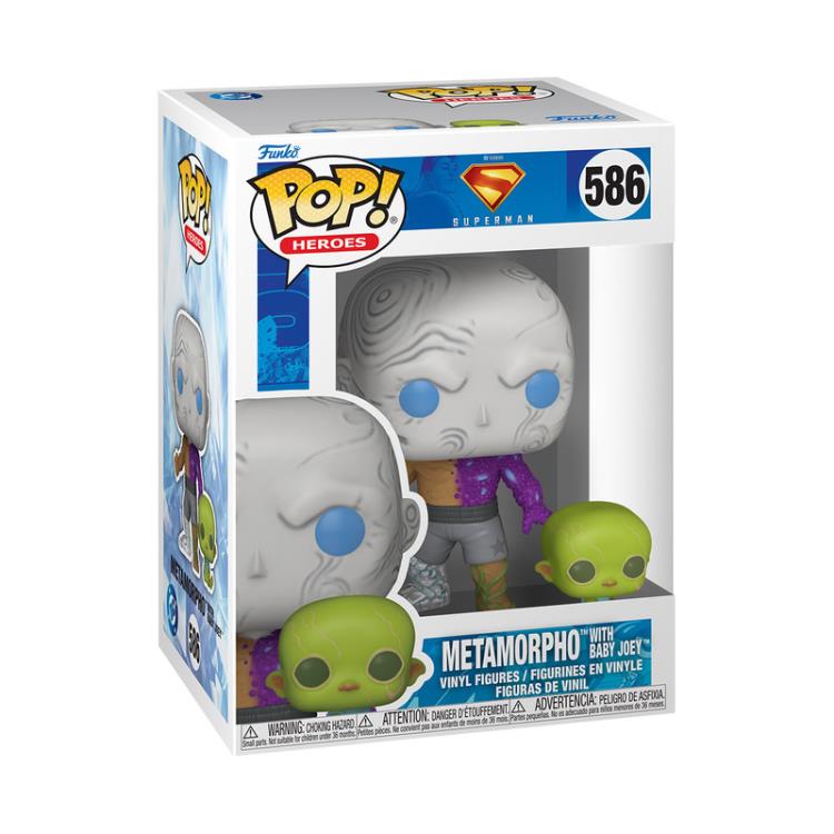 Superman (2025) Pop! Heroes #586 Metamorpho with Baby Joey Gallery Image 3
