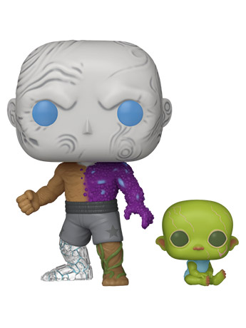 Superman (2025) Pop! Heroes #586 Metamorpho with Baby Joey Gallery Image 2