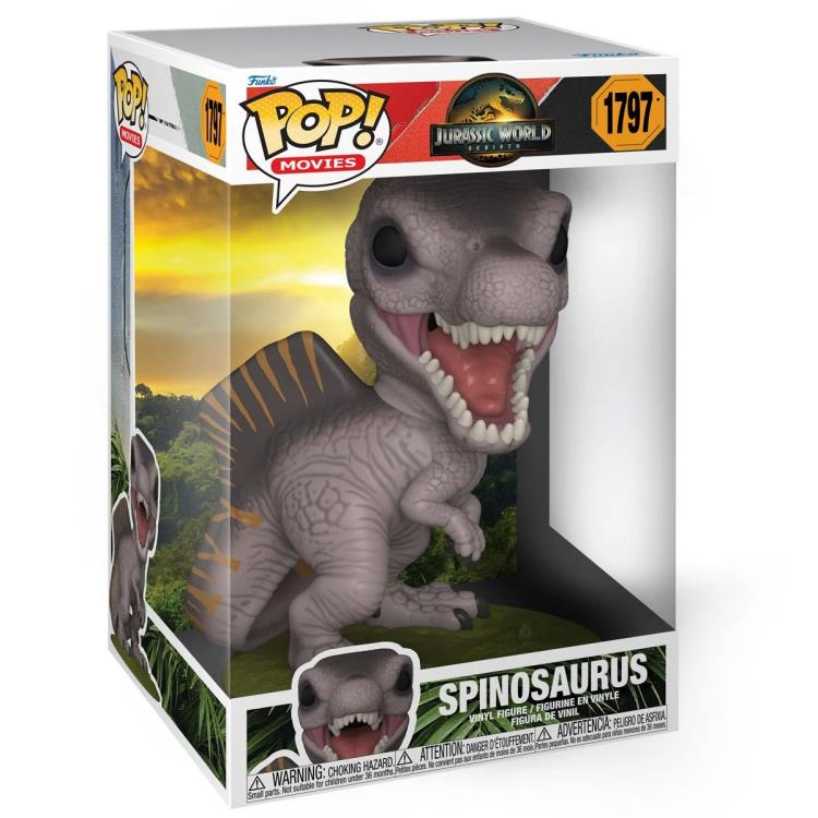 Jurassic World Rebirth Pop! Movies #1797 Jumbo Spinosaurus Gallery Image 4