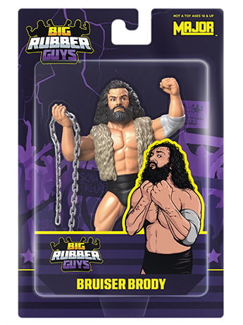 Image of Big Rubber Guys Bruiser Brody Figure