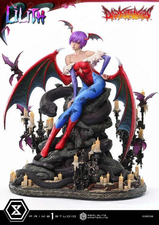 Darkstalkers Real Elite Masterline Lilith 1/4 Scale Statue Gallery Image 3