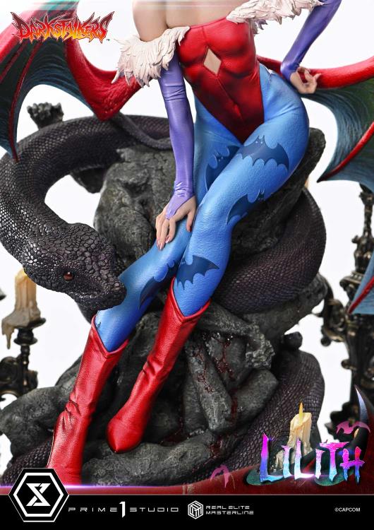 Darkstalkers Real Elite Masterline Lilith 1/4 Scale Statue Gallery Image 19